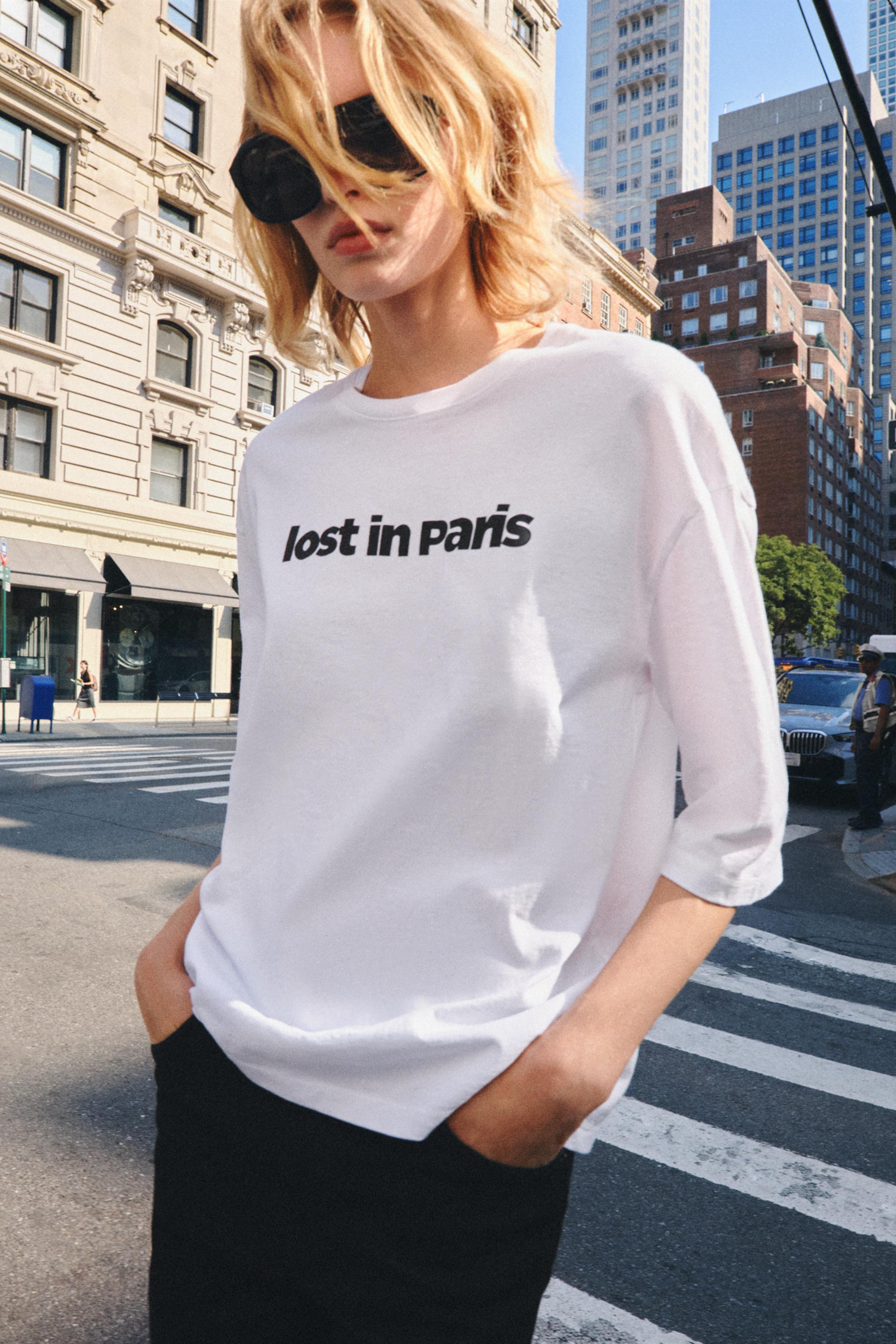 T-SHIRT À MESSAGE